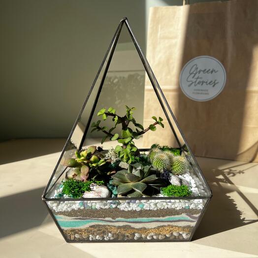 Florarium "Pirámide"