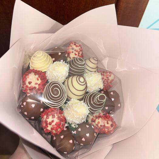 Fresas cubiertas de chocolate