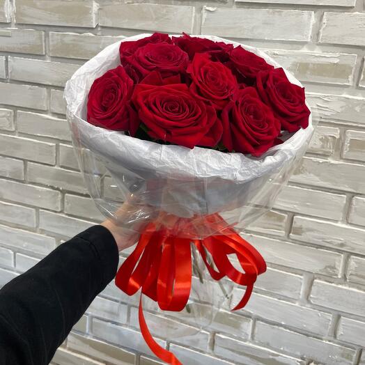 Ramo de rosas rojas
