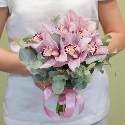 Ramo de novia Kylie (con boutonniere)