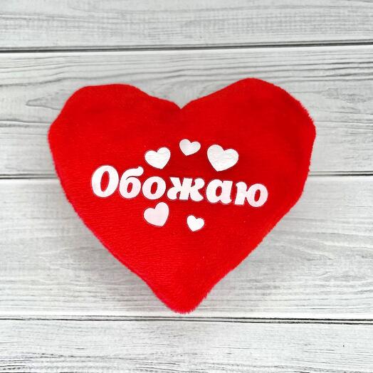 Мягкий магнит «Обожаю», Декор в Ижевске, купить по цене 410 руб ...