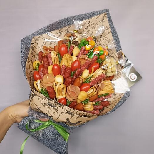 Букет из закусок"хороший повод"