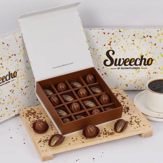 Shiny Chocolates 16 Pcs By Sweecho