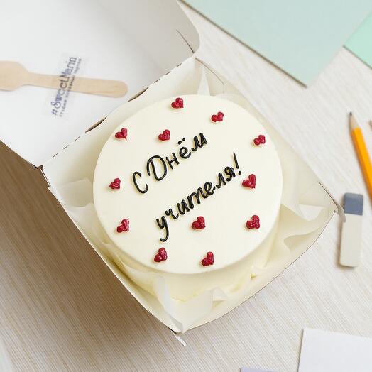 Бенто-торт С днем учителя, Кондитерские и пекарни в Москве, купить по ...