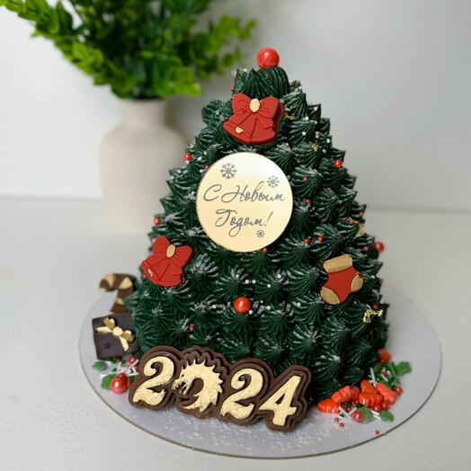 Торт Новогодняя Ёлка (2026)торт елка, торт на новый год, торт на подарок