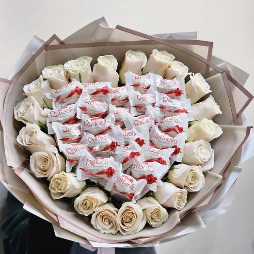 Букет с Raffaello