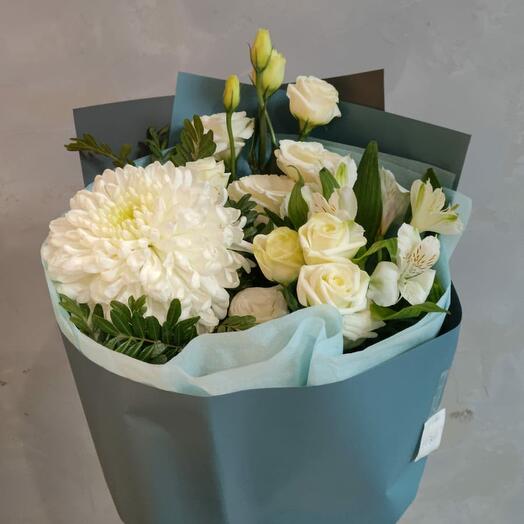 Букет "Цветочная россыпь" от цветочного магазина Оранж Алматы