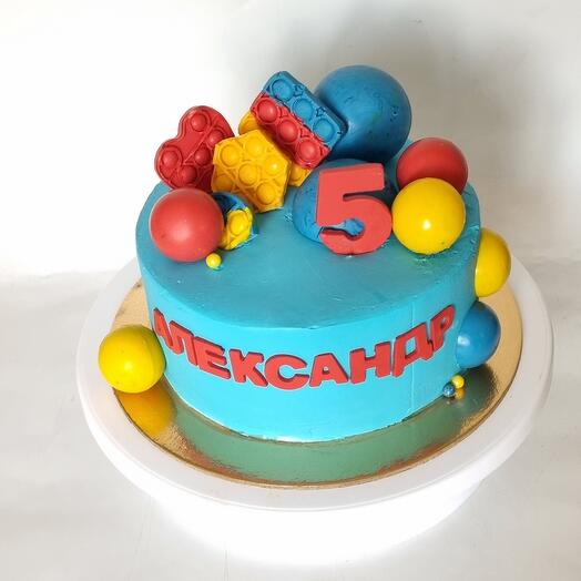 Детский торт ПОП ИТ