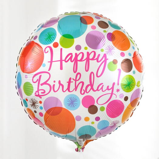 Ballon Happy Birthday 18