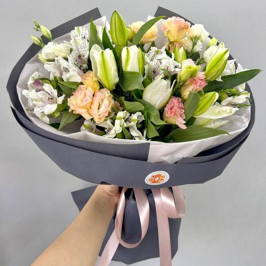 Красивый Евробукет для любимой