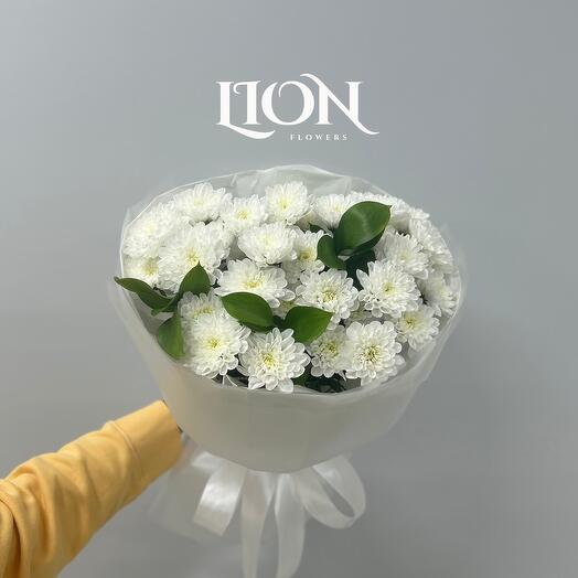 Lion Flowers букет из хризантема 7 шт