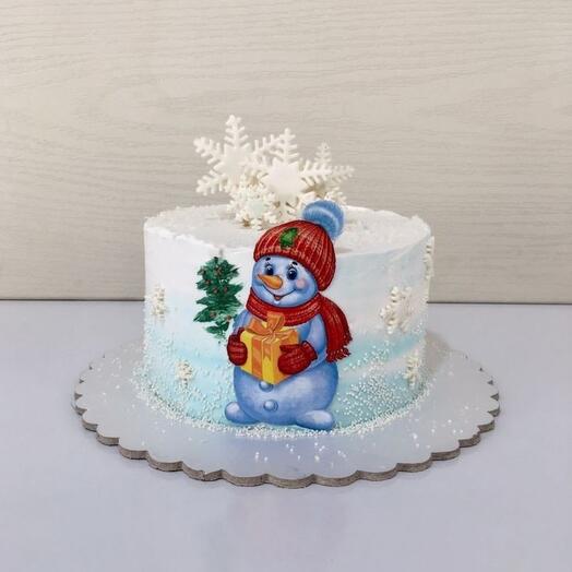 Торт на новый год