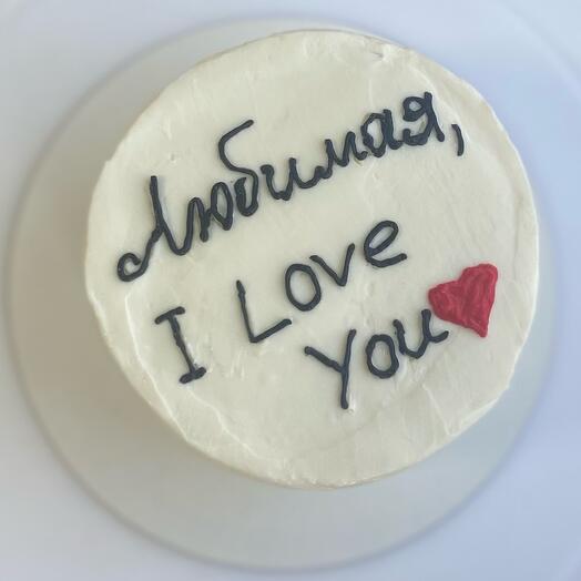 Бенто торт « Для любимой»