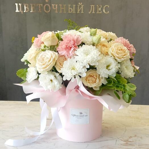 Цветы в коробке