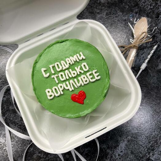 Бенто-торт "с годами только ворчливее"