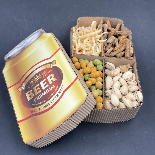 Edible Gift Set Beer Snacks beer set Men's Set Beer Snacks