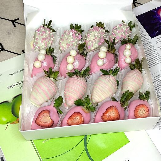 🍓🍓Клубника в белом шоколаде, подарок любимой, маме, подруге
