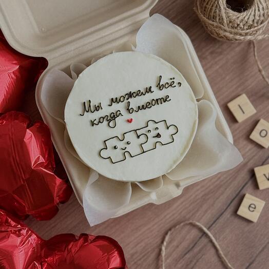 Бенто - торт для влюбленных / для парня / девушки / мужа / жены