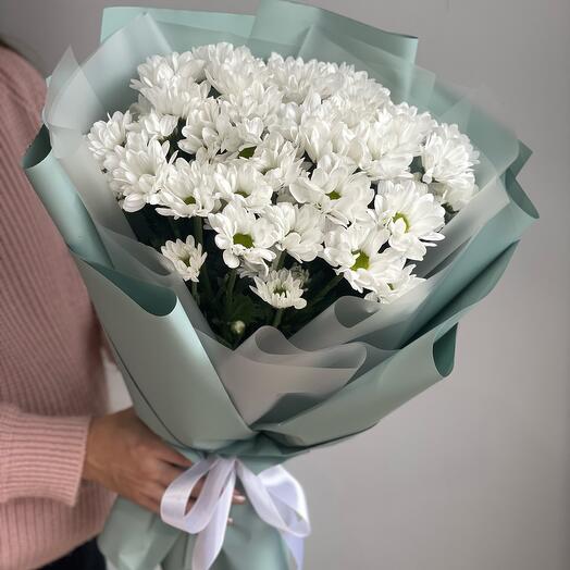 Букет из кустовых хризантем (104)