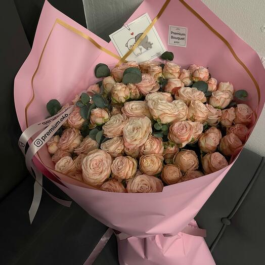 🥰Кустовые розы Мадам бомбастик