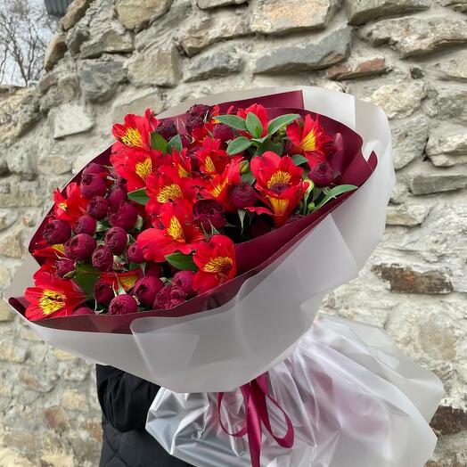 Букет для бабушки