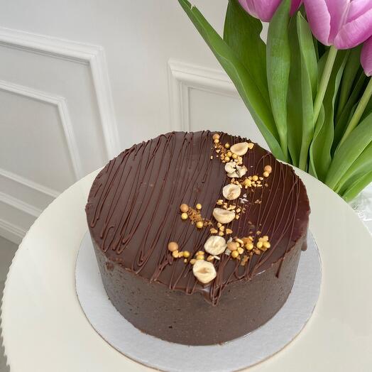 Tarta de queso de chocolate