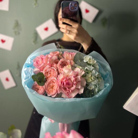 Букет «Peony rose»