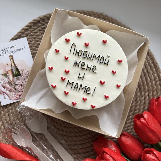 Бенто торт жене и маме