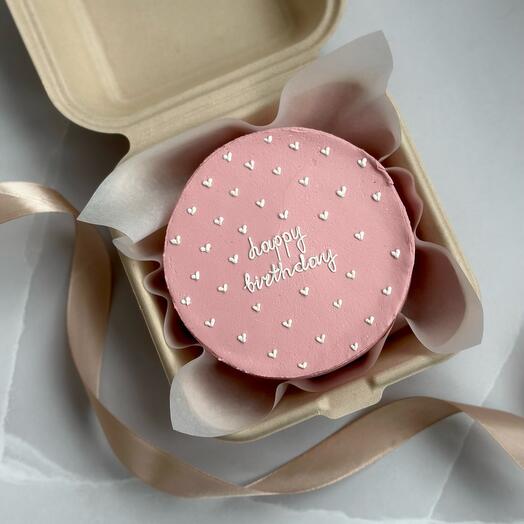 Бенто-торт happy birthday для девушки, жены, подруги, мамы, сестры