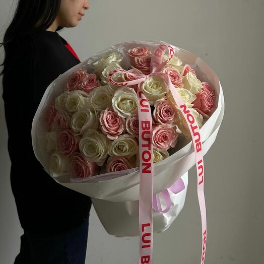 Букет "41 роза микс"