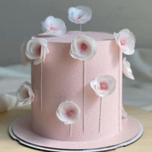 Торт  с цветами