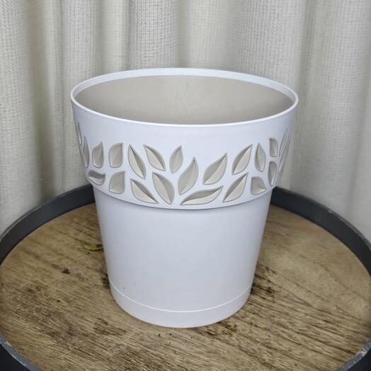 Вазон пластик с системой автополива