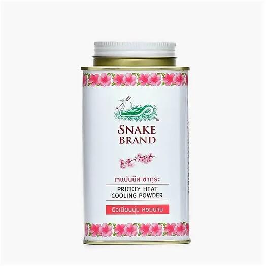 Охлаждающая Пудра-Тальк Snake Brand Японская сакура  140г
