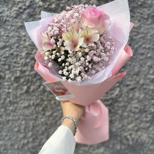 Букет-комплимент «Pink princess»