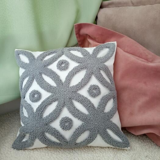 Декоративная подушка ручной работы