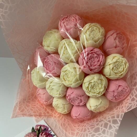 Букет пионов