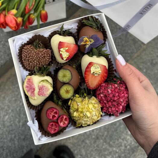 Клубника в шоколаде