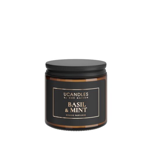 Аромасвеча UCANDLES Basil and Mint 90гр