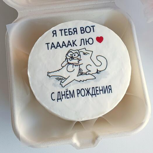 Бенто торт любимому человеку на день рождения