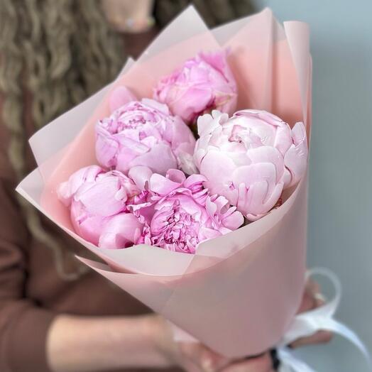 Pink peonies for "The Most"