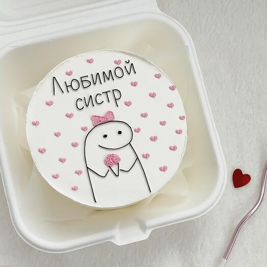 Бенто торт сестре на день рождения
