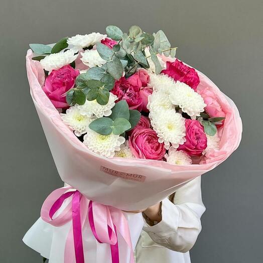 Сборный букет Bella Rosa