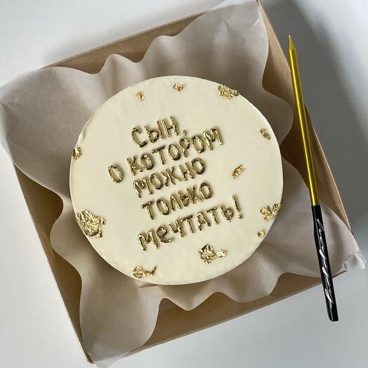 Бенто-торт для сына