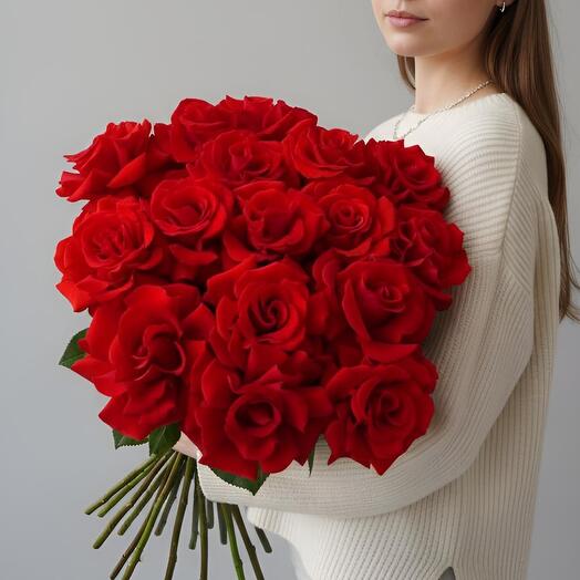 An ARMFUL of 15 French roses Nina