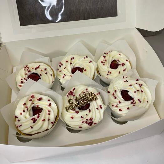 Открытые капкейки 6 шт