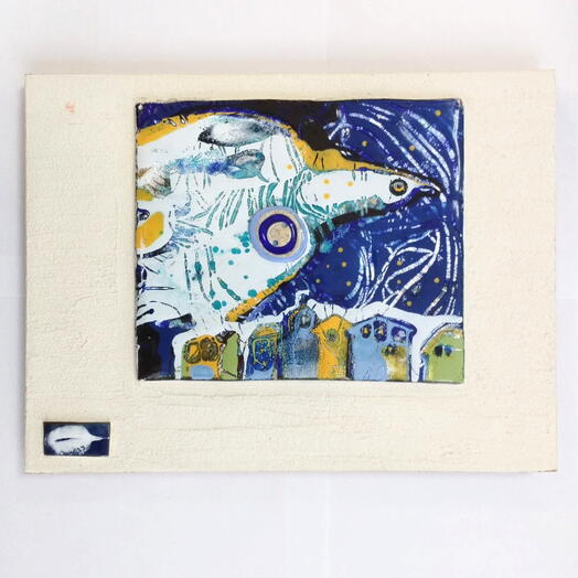 Подарочный сертификат «Мастер-класс Панно в технике горячие эмали» (3 часа, 1 человек)