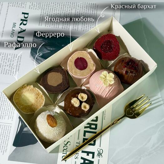 Пирожные Картошка с начинками, 4шт