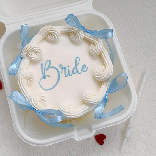 Бенто тортик ламбет на девичник🩵 Bride