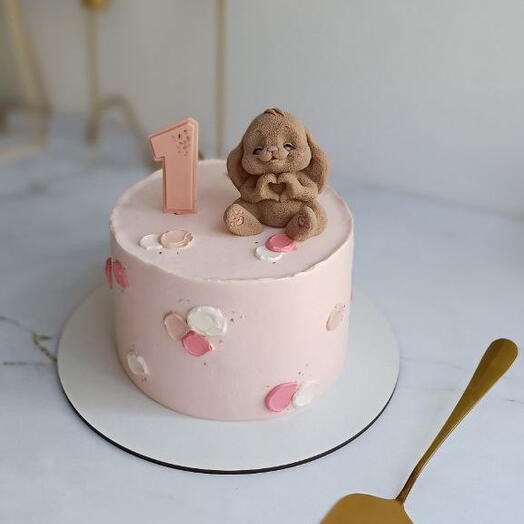 Мини детский пп торт на 1 годик