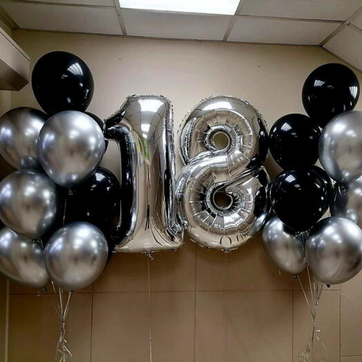 2 цифры на выбор и 2 фонтана по 10 Шаров в каждом